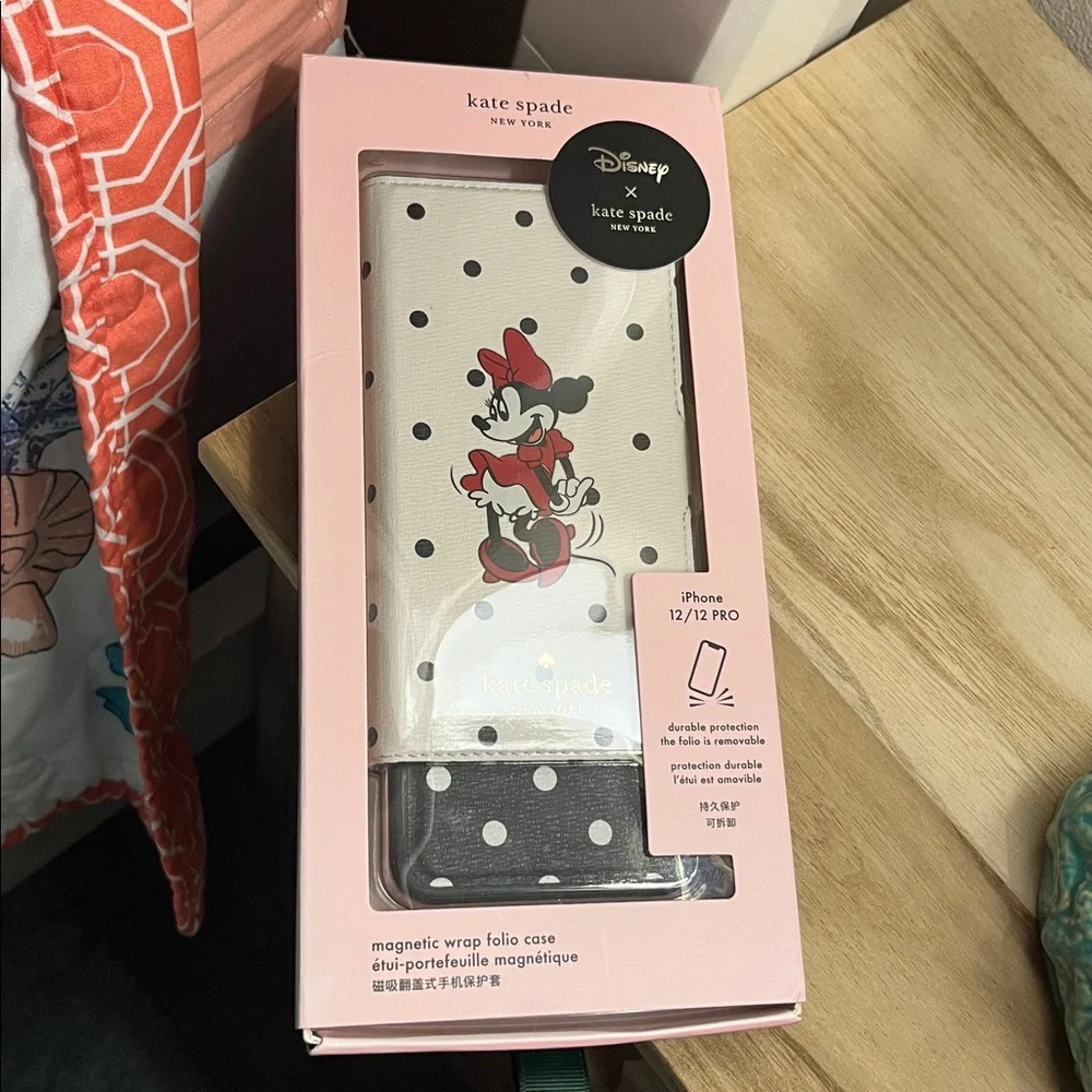 KATE SPADE DISNEY MINNIE MOUSE I-Phone 12  Case-NWT